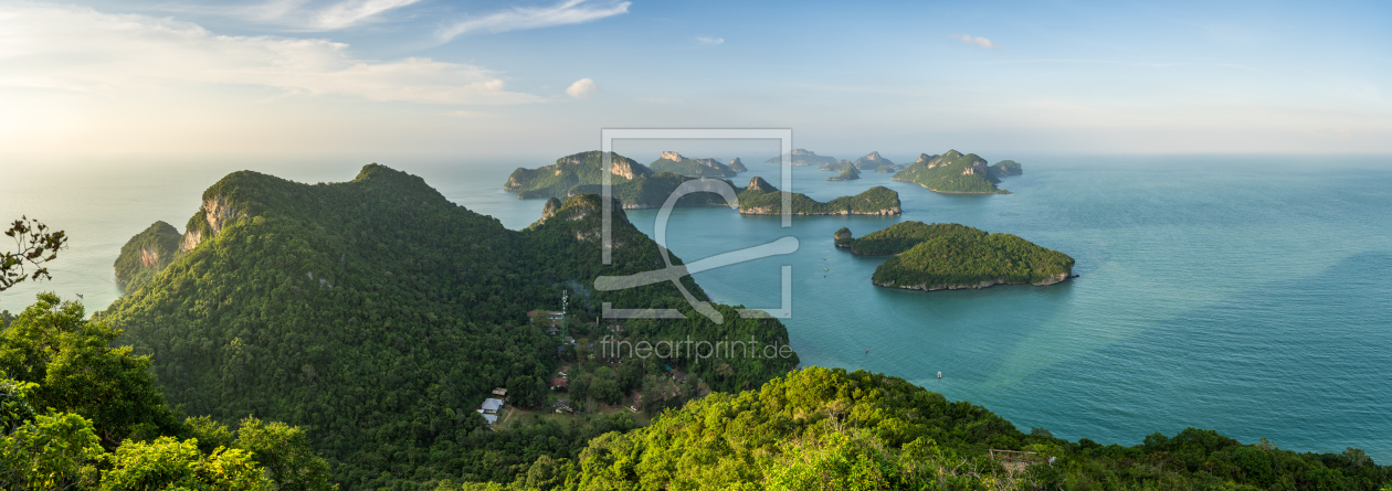 Bild-Nr.: 12891386 Sonnenuntergang im Mu Ko Ang Thong Nationalpark erstellt von eyetronic
