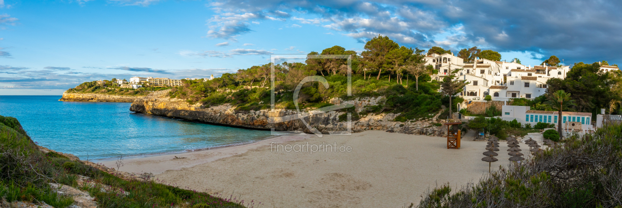 Bild-Nr.: 12891945 Sonniges Panorama vom Strand der Cala Anguila erstellt von Kunze Kunze