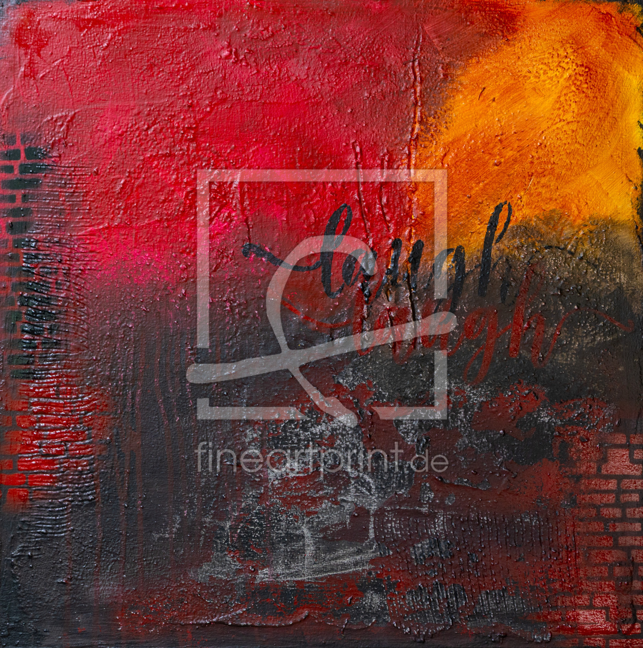 Bild-Nr.: 12894963 Laugh through the Fire erstellt von ArtByGritSeeger