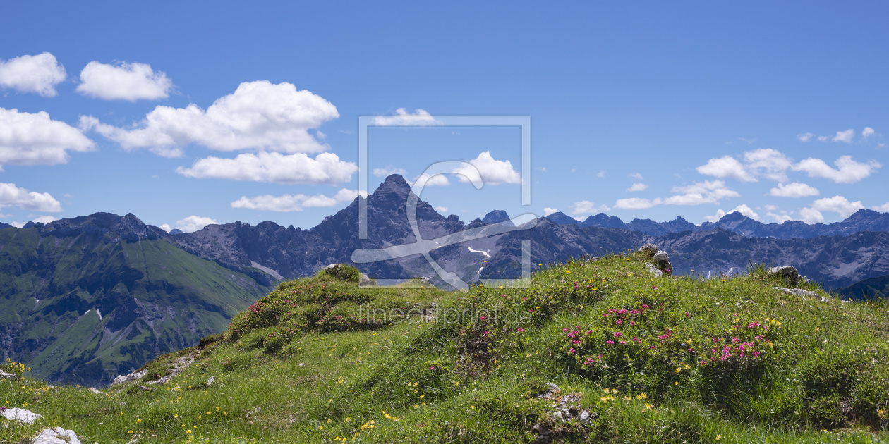 Bild-Nr.: 12895530 Die stille Majestät des Hochvogels erstellt von Walter G. Allgöwer