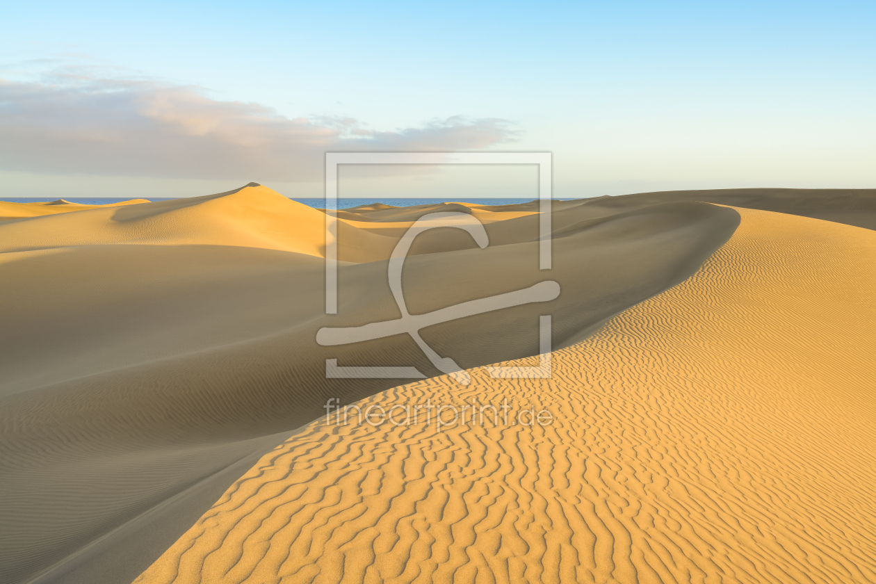 Bild-Nr.: 12896907 Dünen von Maspalomas auf Gran Canaria erstellt von Michael Valjak