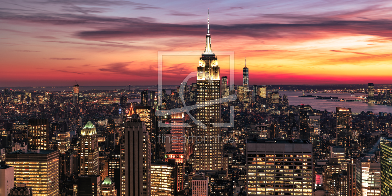 Bild-Nr.: 12909724 Skyline New York City erstellt von Achim Thomae