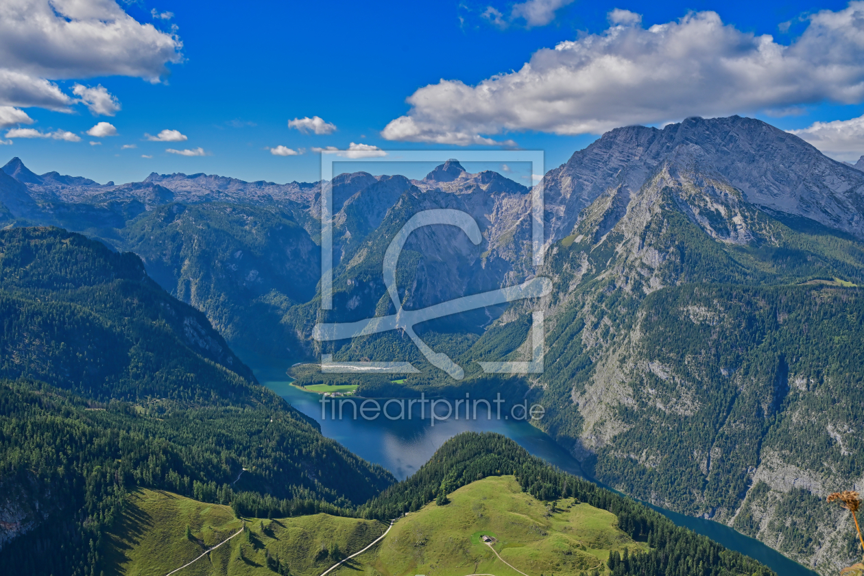 Bild-Nr.: 12915224 Blick auf den Königssee  erstellt von falconer59