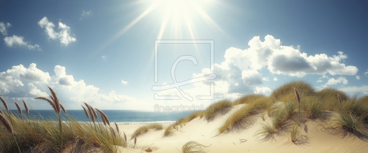 Bild-Nr.: 12916003 Morgenfrische am Strand KI erstellt von XYRIUS