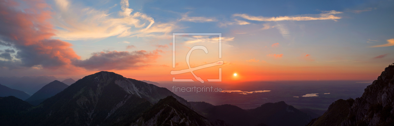 Bild-Nr.: 12916076 Sunset am Herzogstandgipfel erstellt von SusaZoom