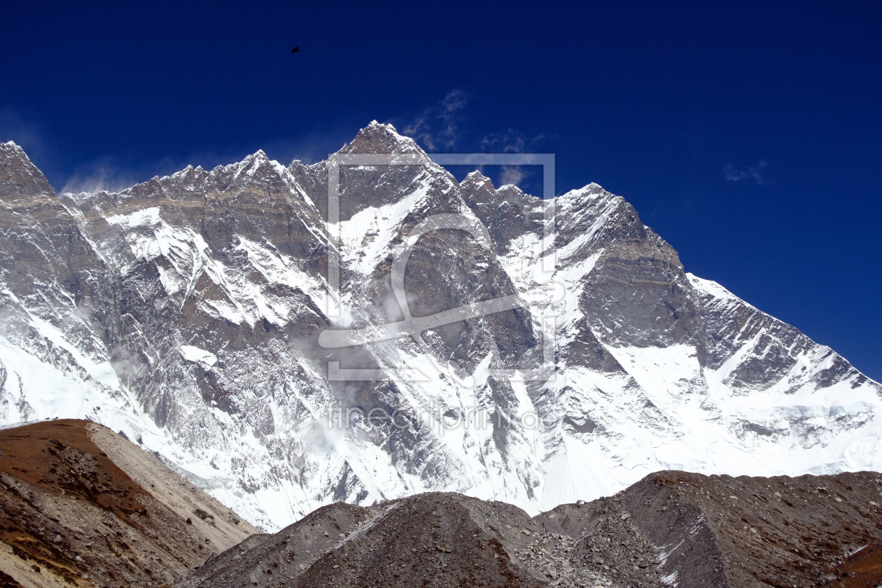 Bild-Nr.: 12939726 Lhotse Massiv erstellt von Gerhard Albicker