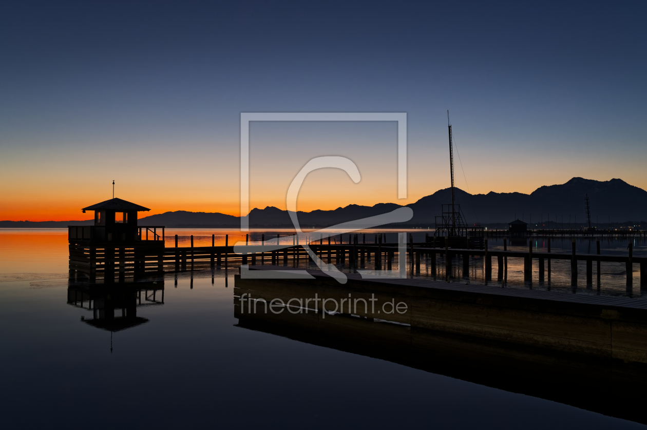 Bild-Nr.: 12939753 Chiemsee im Winter erstellt von Joachim Hertwig