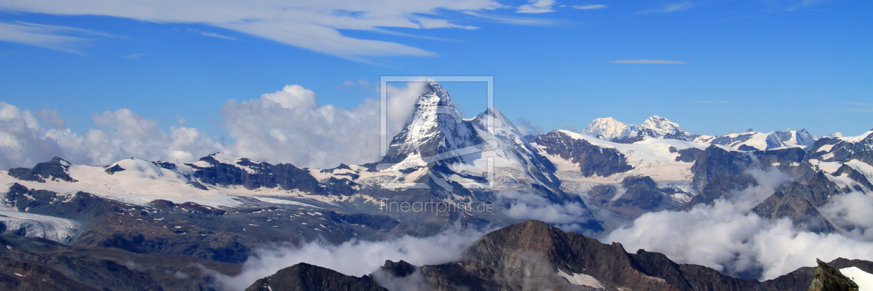 Bild-Nr.: 12939970 Matterhorn Panorama erstellt von Gerhard Albicker