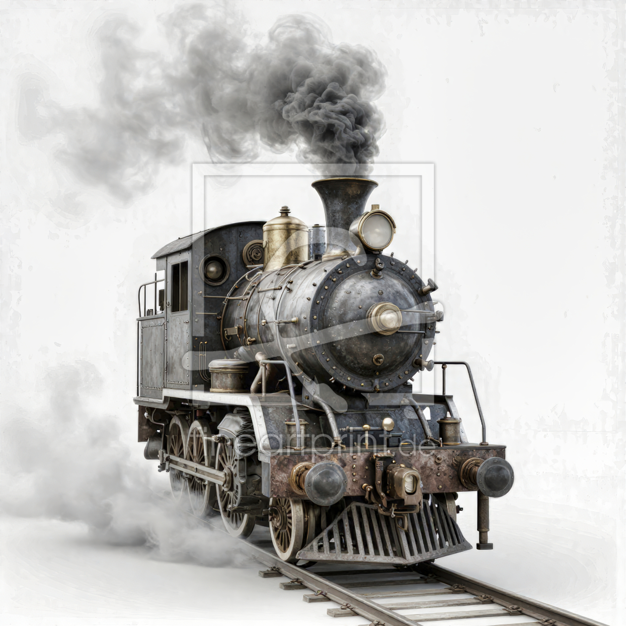 Bild-Nr.: 12940063 Steampunk Lokomotive KI erstellt von XYRIUS