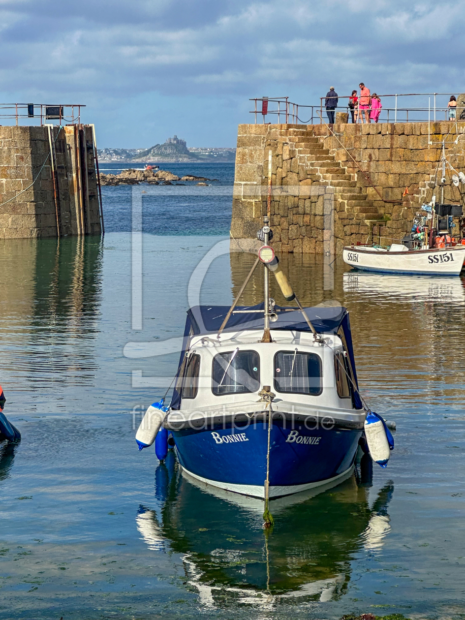 Bild-Nr.: 12940128 Hafen von Mousehole erstellt von DirkR