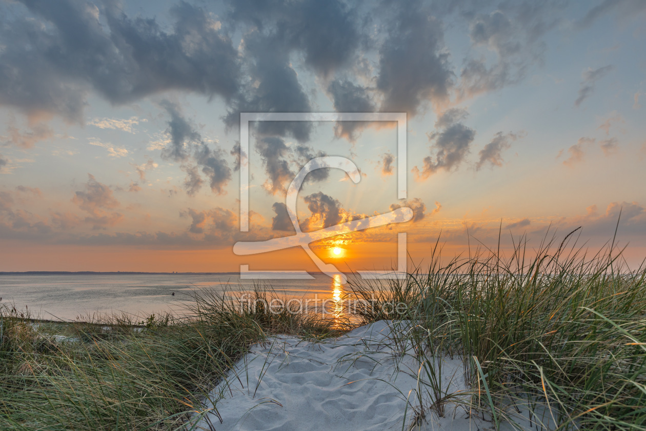 Bild-Nr.: 12940253 Sonnenuntergang am Ostseestrand erstellt von Ursula Reins
