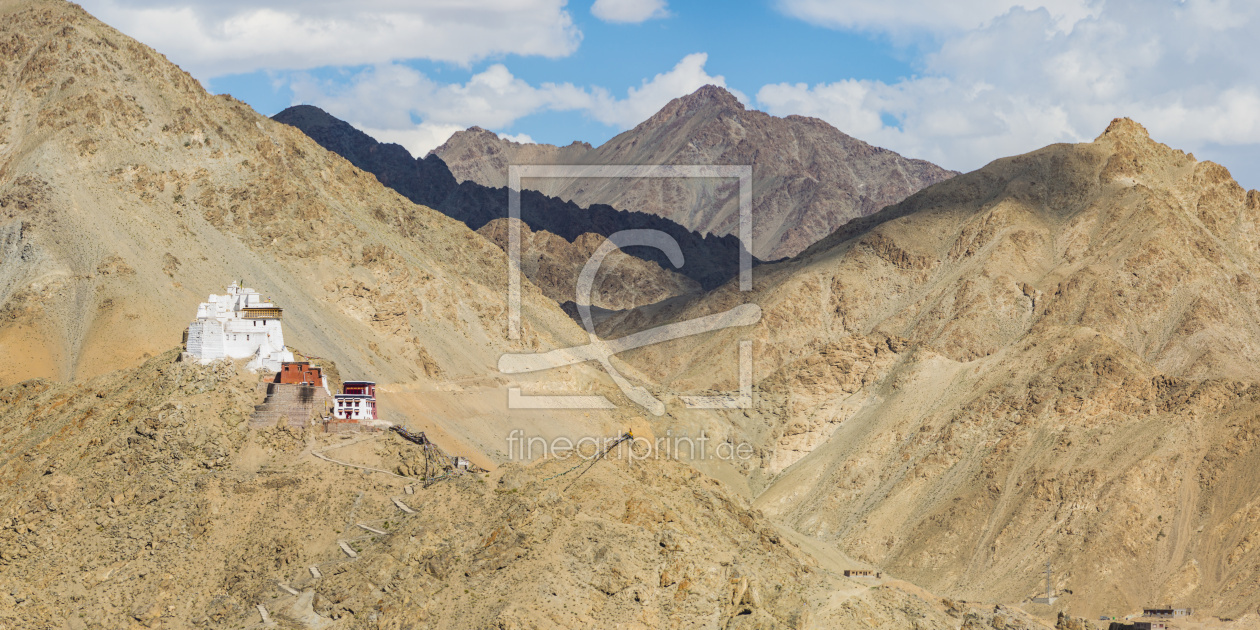 Bild-Nr.: 12940447 Kloster und Landschaft im Hochland von Ladakh erstellt von Walter G. Allgöwer
