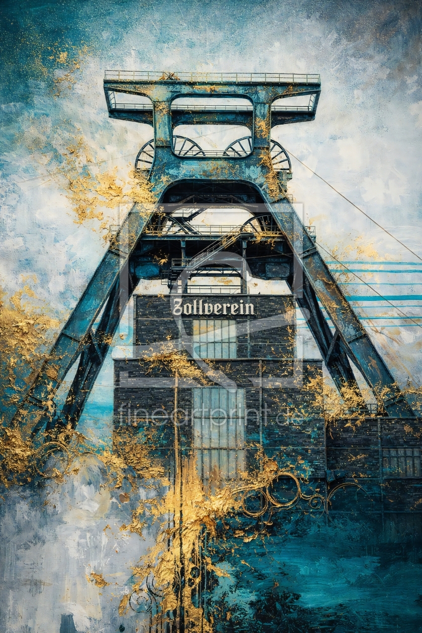 Bild-Nr.: 12940464 Zollverein  Industrielle Renaissance KI erstellt von gabii40