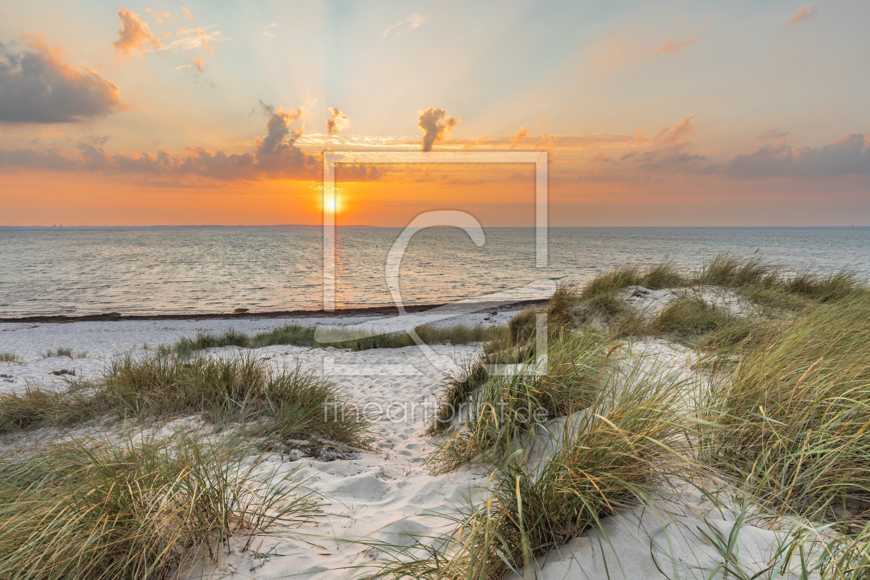 Bild-Nr.: 12940552 Goldene Stunde an der Ostsee erstellt von Ursula Reins