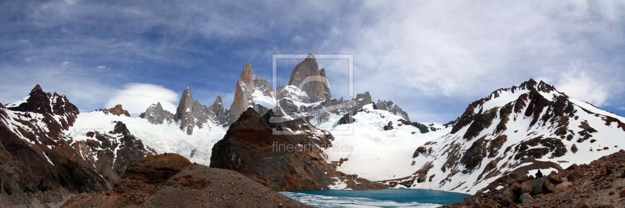 Bild-Nr.: 12946321 Fitz Roy Panorama erstellt von Gerhard Albicker