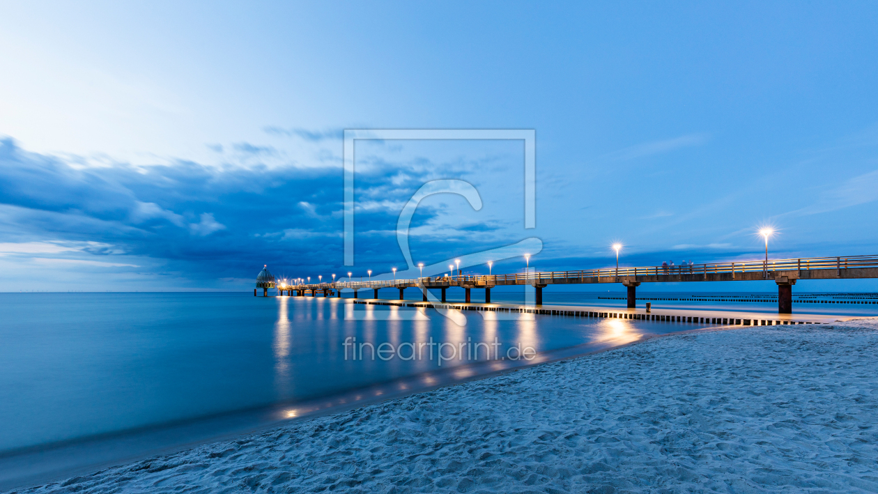 Bild-Nr.: 12957885 Seebrücke im Ostseebad Zingst an der Ostsee erstellt von dieterich