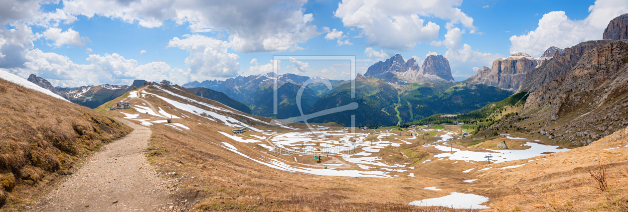 Bild-Nr.: 12961416 Wanderweg Pordoijoch Dolomiten erstellt von SusaZoom