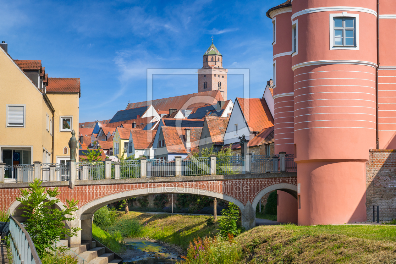 Bild-Nr.: 12964068 Altstadt von Donauwörth in Bayern erstellt von Mapics