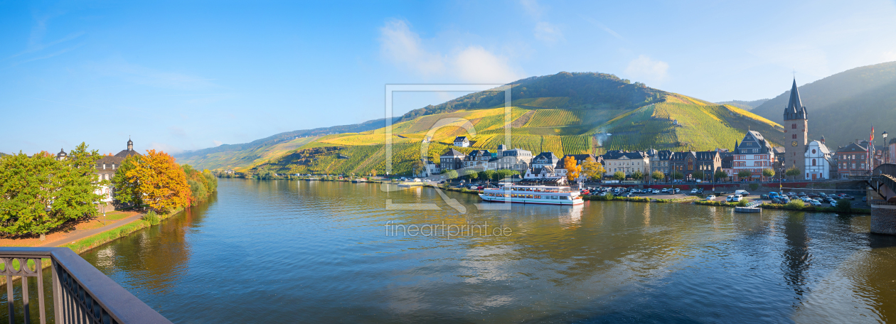 Bild-Nr.: 12964246 Mosel Panorama Bernkastel-Kues im Herbst erstellt von SusaZoom