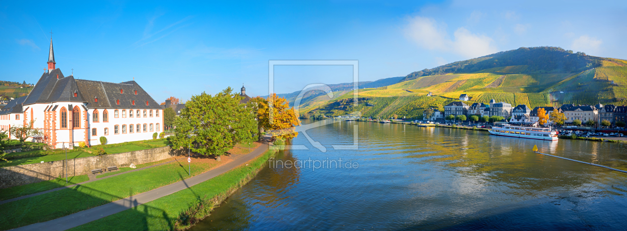 Bild-Nr.: 12964247 Mosel Panorama Bernkastel-Kues im Herbst II erstellt von SusaZoom