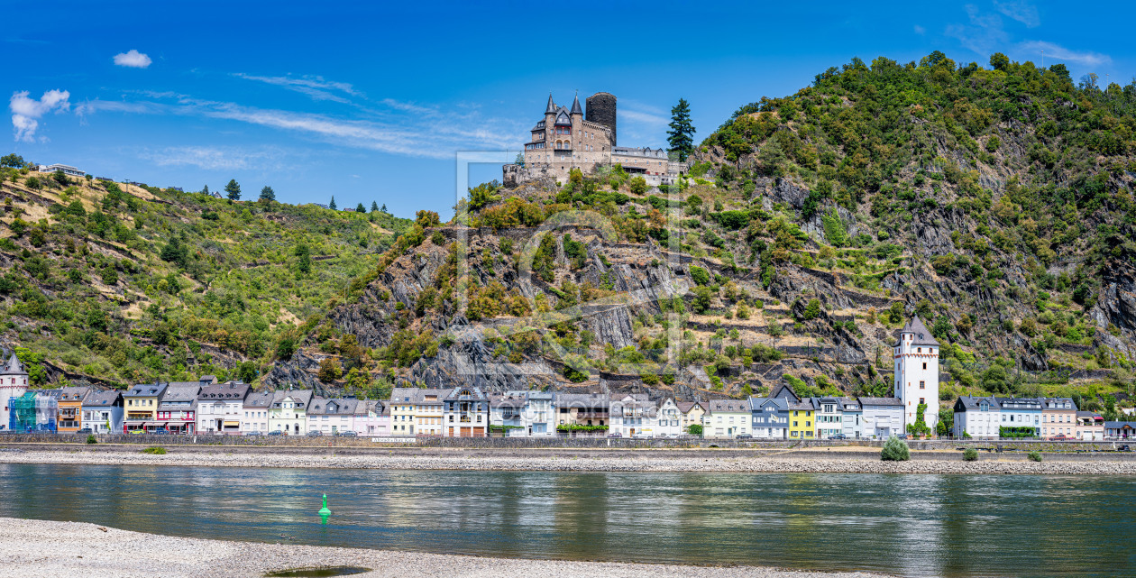 Bild-Nr.: 12964479 Burg Katz am Mittelrhein -2- erstellt von Erhard Hess