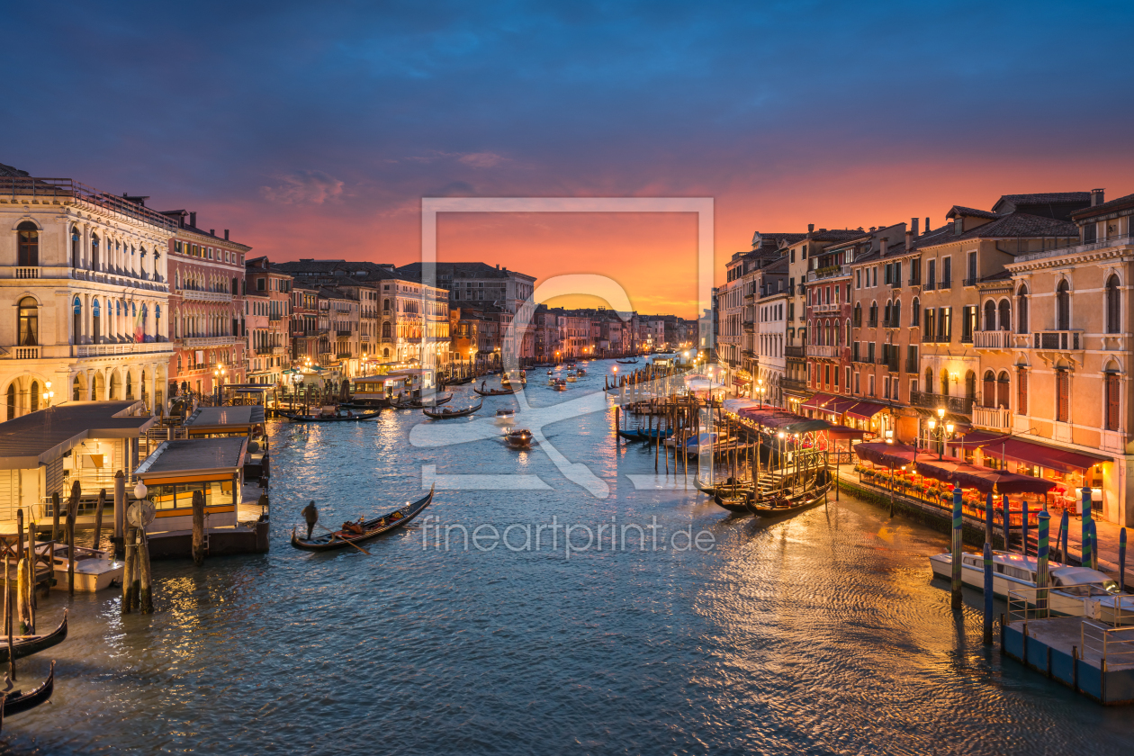 Bild-Nr.: 12967628 Sonnenuntergang in Venedig erstellt von Mapics
