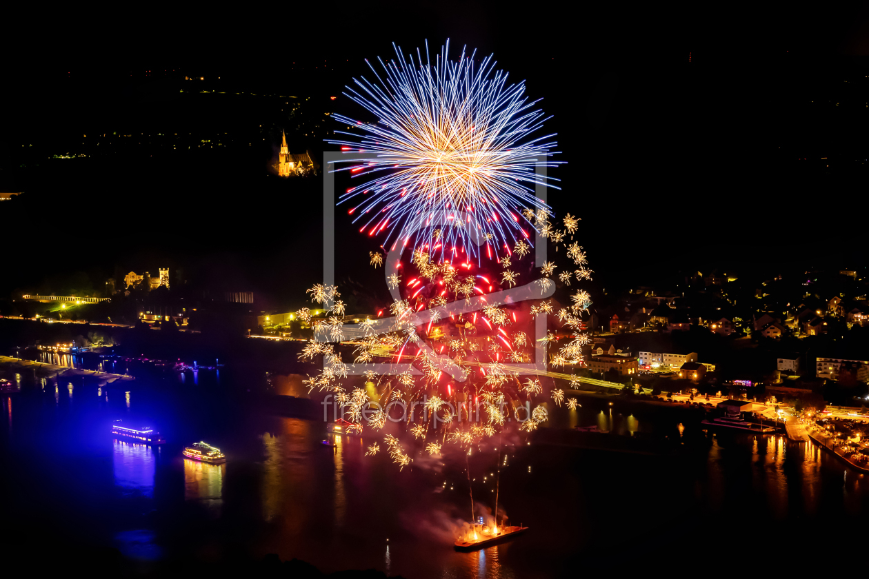 Bild-Nr.: 12967822 Rüdesheim am Rhein - Rhein in Flammen erstellt von uh-Photography
