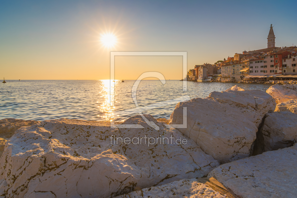 Bild-Nr.: 12967922 Rovinj im Sonnenuntergang erstellt von Martin Martin Wasilewski