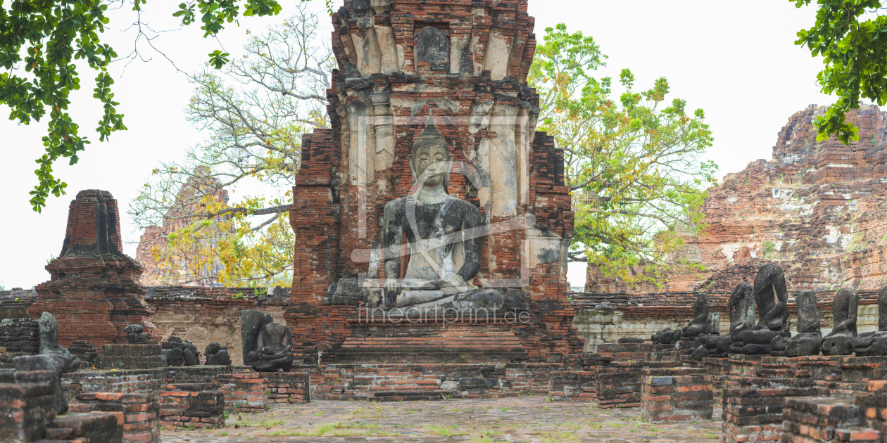 Bild-Nr.: 12967983 Hüter der Ruinen von Wat Mahathat erstellt von Walter G. Allgöwer
