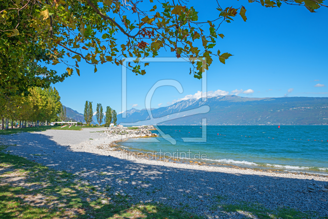 Bild-Nr.: 12968470 Strandbucht bei Toscolano am Gardasee erstellt von SusaZoom