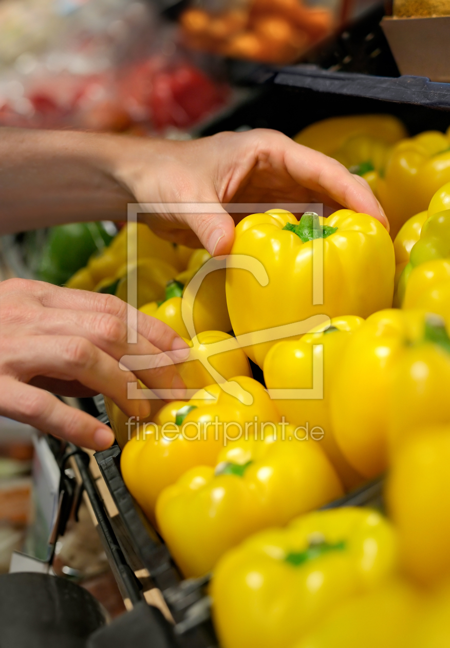 Bild-Nr.: 12968557 Paprika im Supermarkt erstellt von Smileus