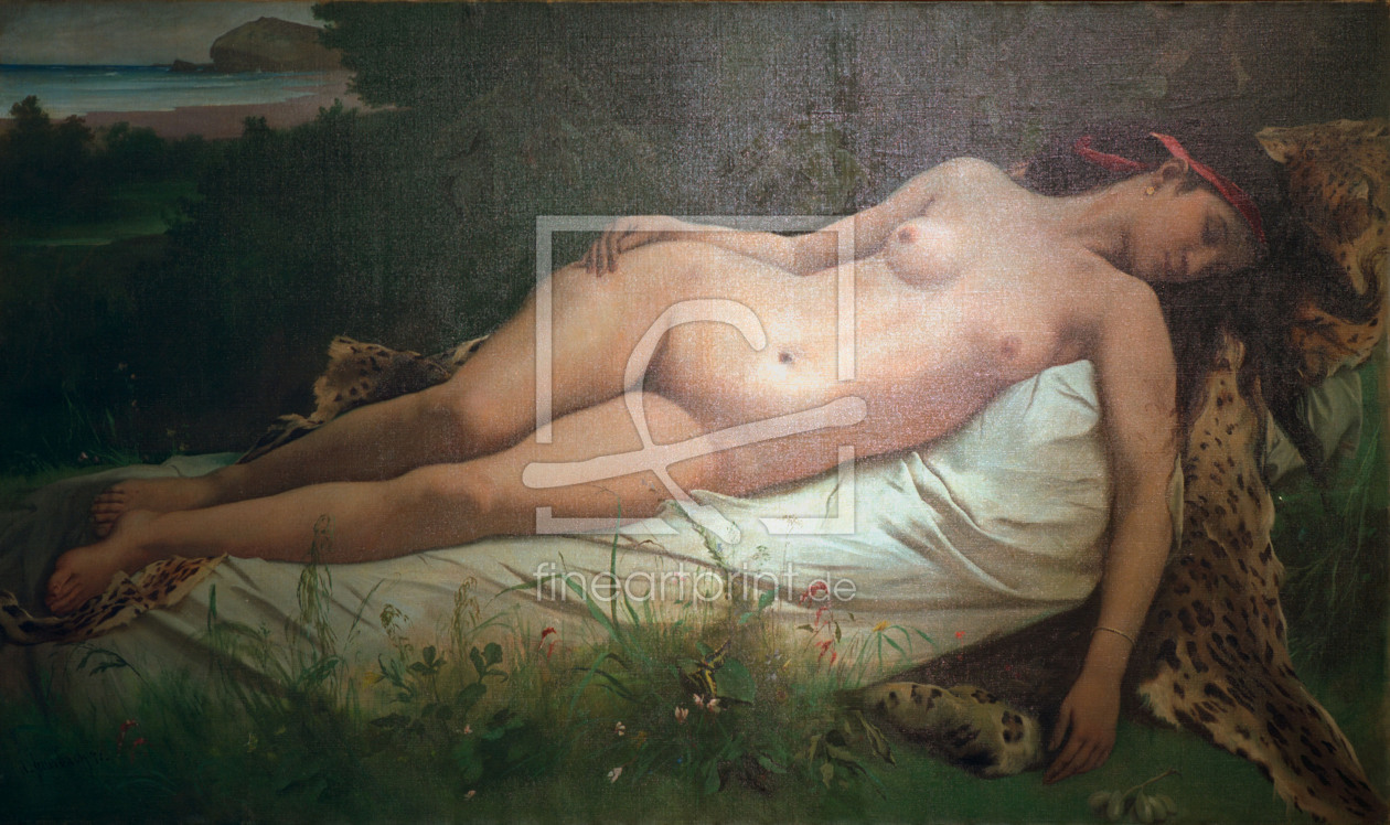 Bild-Nr.: 30000138 A.Feuerbach / Resting Nymph erstellt von Feuerbach, Anselm