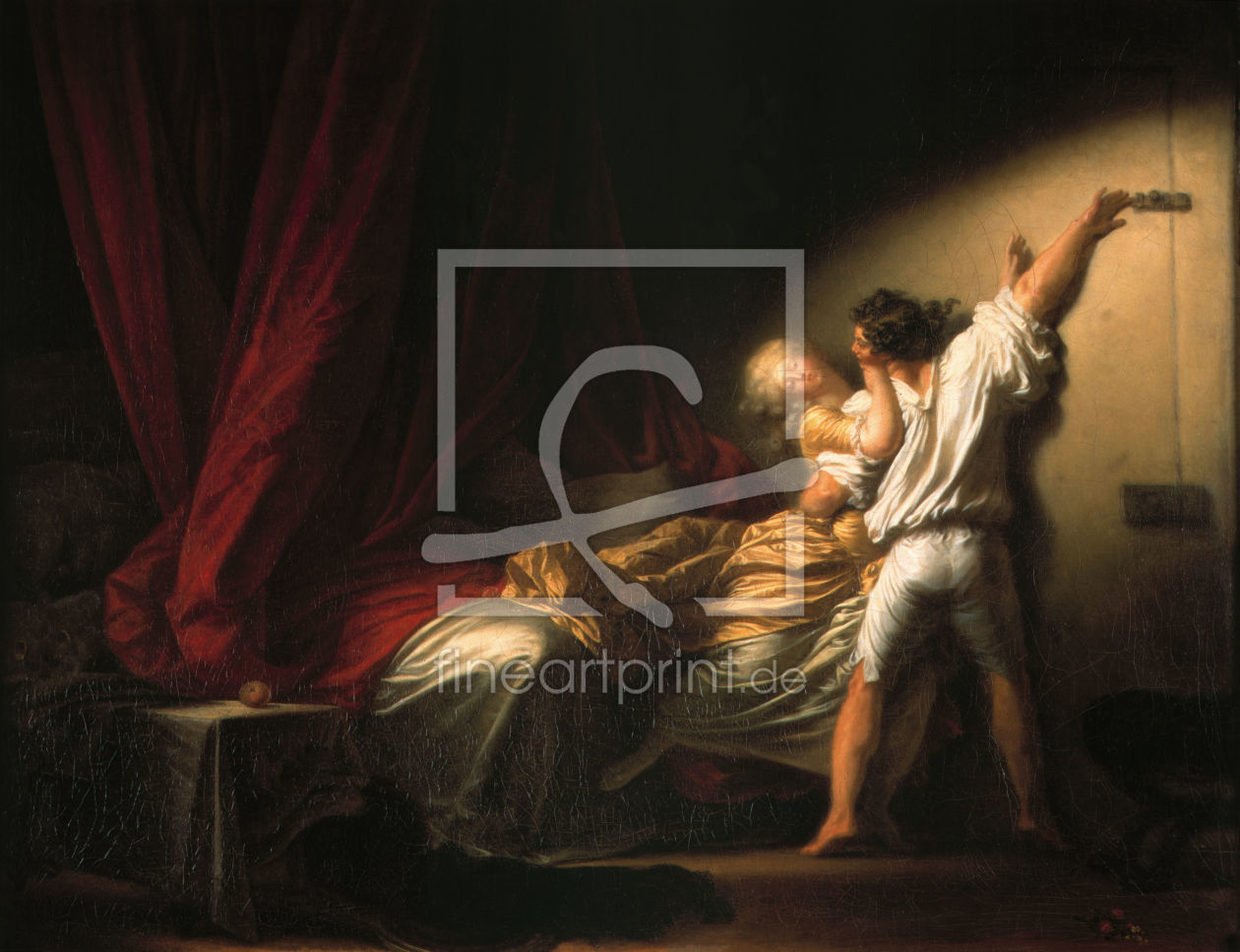 Bild-Nr.: 30000226 Fragonard / The Bolt / c. 1777 erstellt von Fragonard, Jean-HonorÃ©
