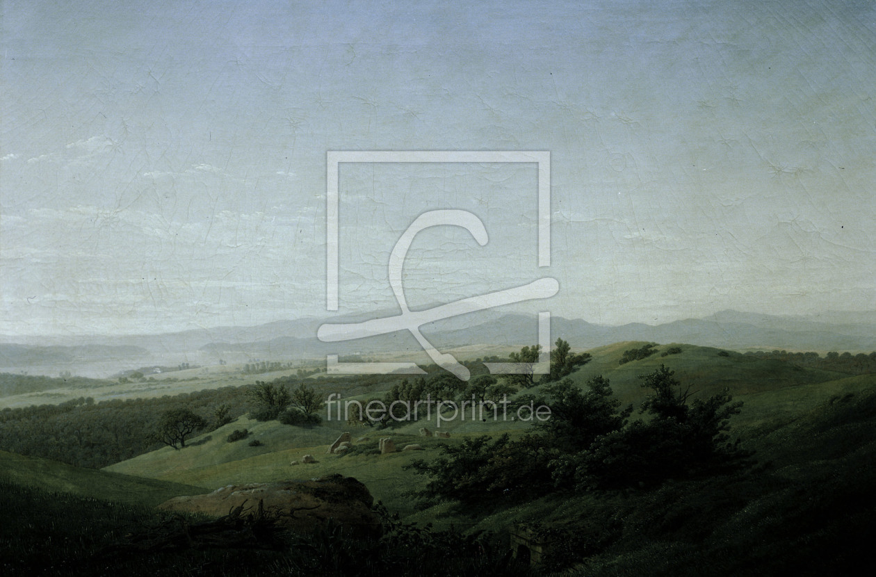 Bild-Nr.: 30000256 Friedrich / Landscape with lake / c.1810 erstellt von Friedrich, Caspar David