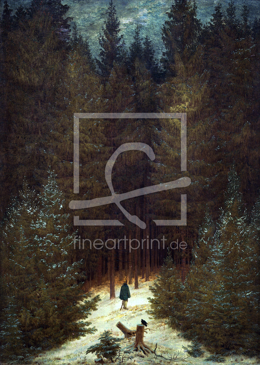 Bild-Nr.: 30000306 Friedrich / Hunter in the forest / 1814 erstellt von Friedrich, Caspar David