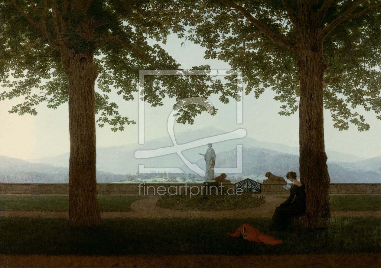 Bild-Nr.: 30000326 C.D.Friedrich, Garden Terrace / c.1811 erstellt von Friedrich, Caspar David