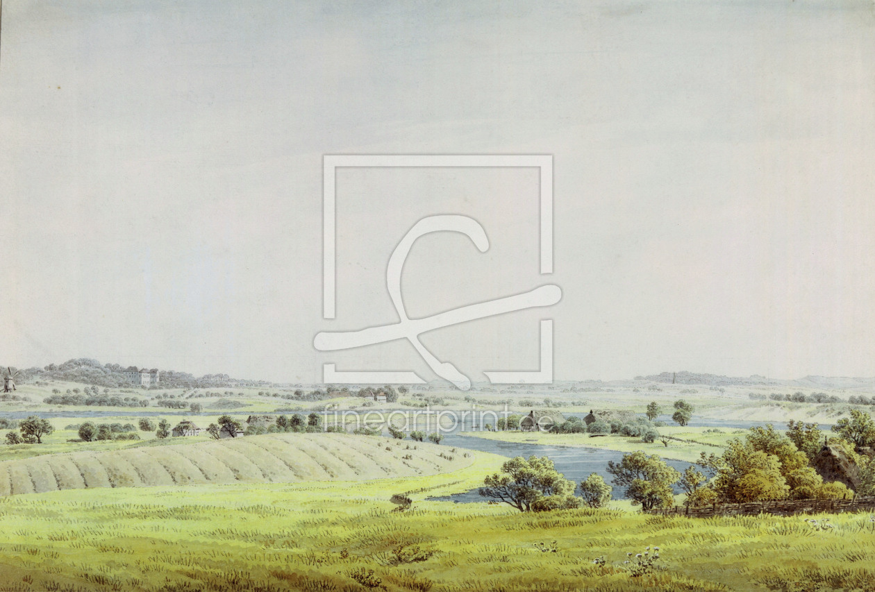 Bild-Nr.: 30000340 Friedrich / Landscape in RÃ¼gen / c.1824 erstellt von Friedrich, Caspar David