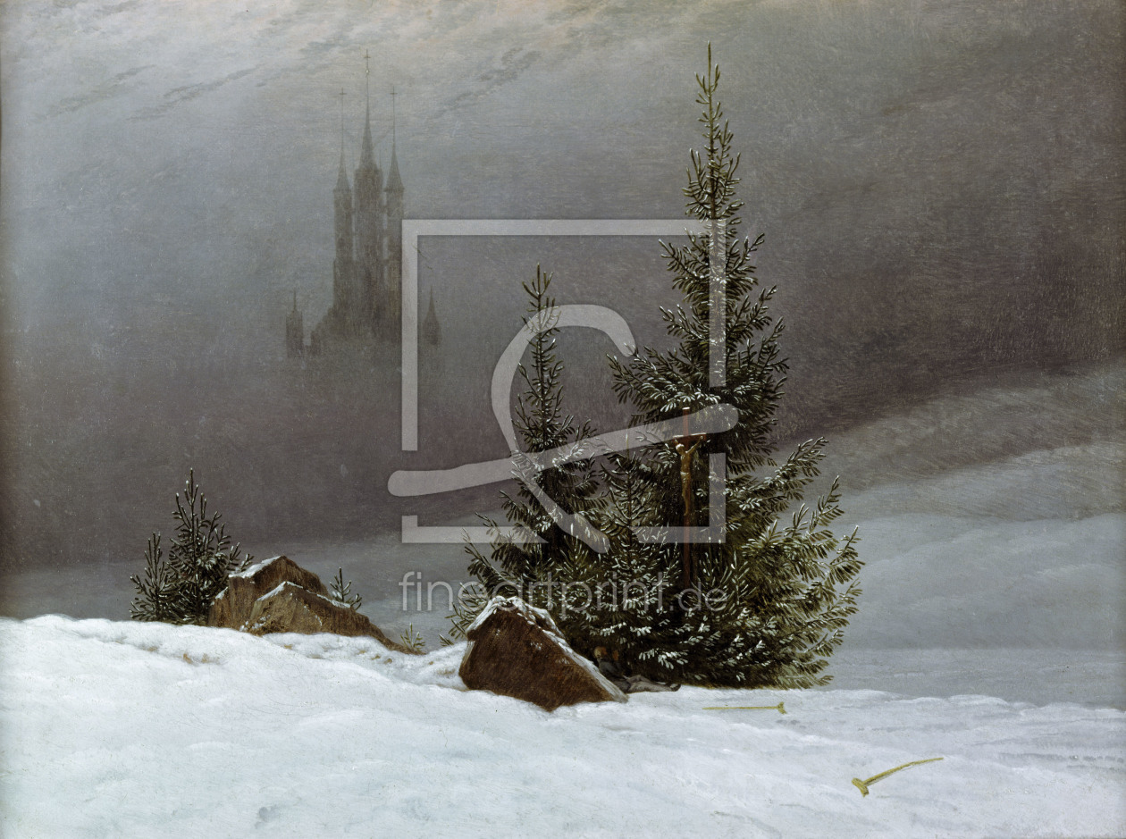 Bild-Nr.: 30000366 C.D.Friedrich / Winter Landscape / 1811 erstellt von Friedrich, Caspar David