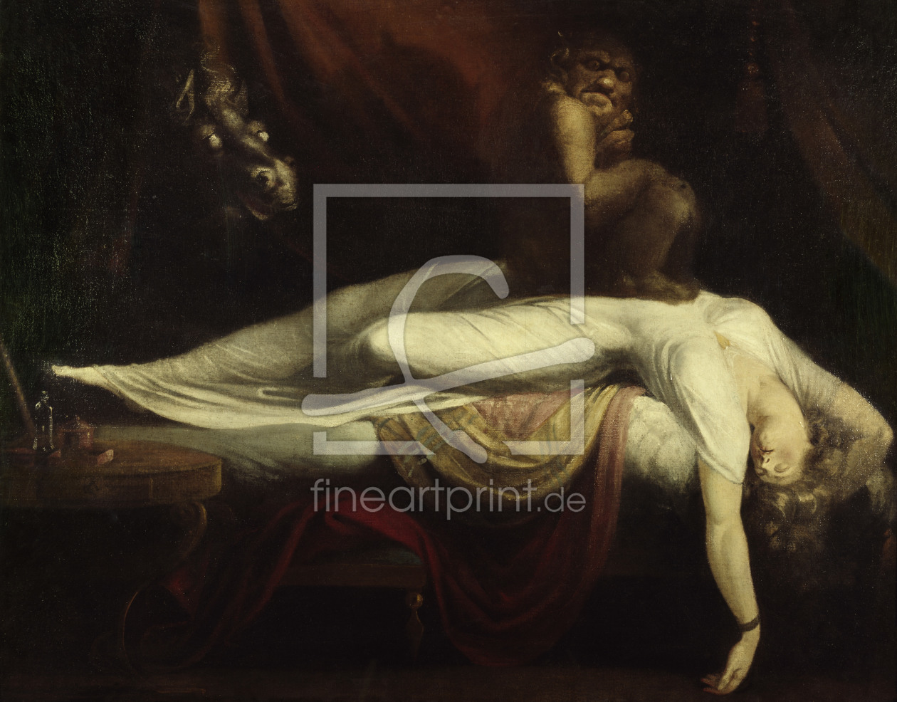 Bild-Nr.: 30000482 Henry Fuseli / The Nightmare / 1781 erstellt von FÃ¼ssli, Johann Heinrich d.J.