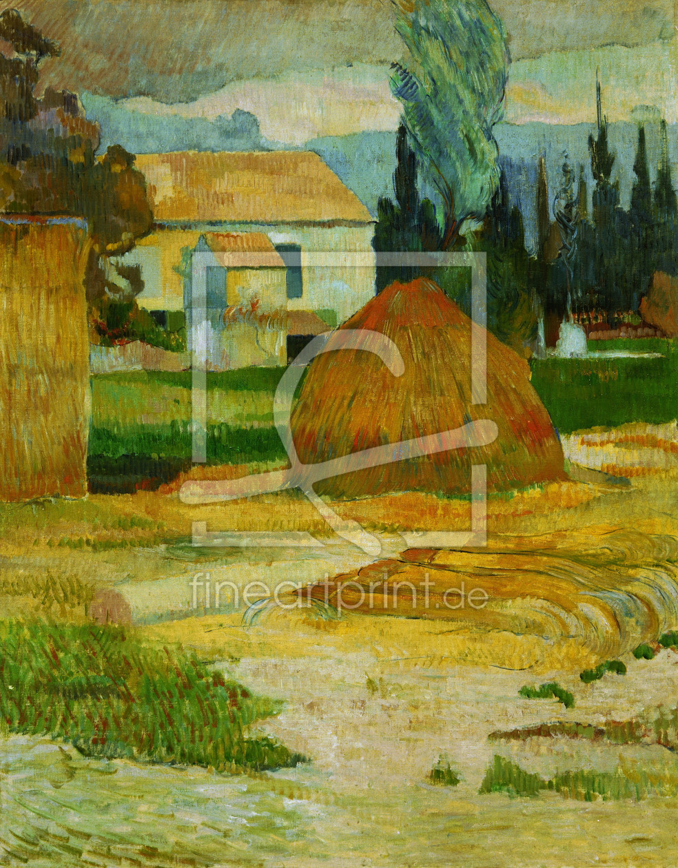 Bild-Nr.: 30000548 P.Gauguin, Bauernhaus in Arles erstellt von Gauguin, Paul