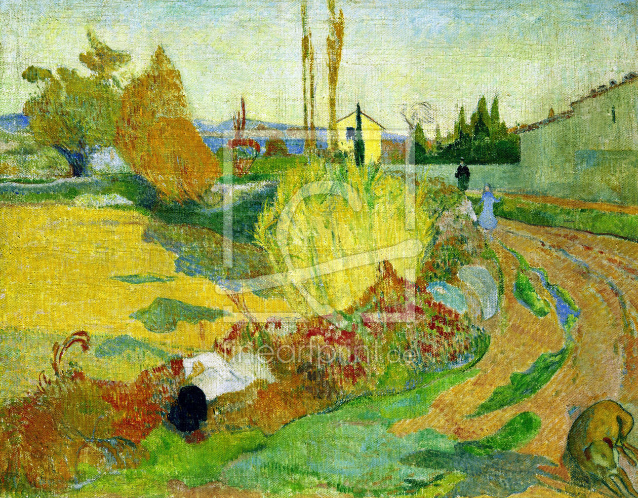 Bild-Nr.: 30000550 Gauguin / Landscape near Arles erstellt von Gauguin, Paul