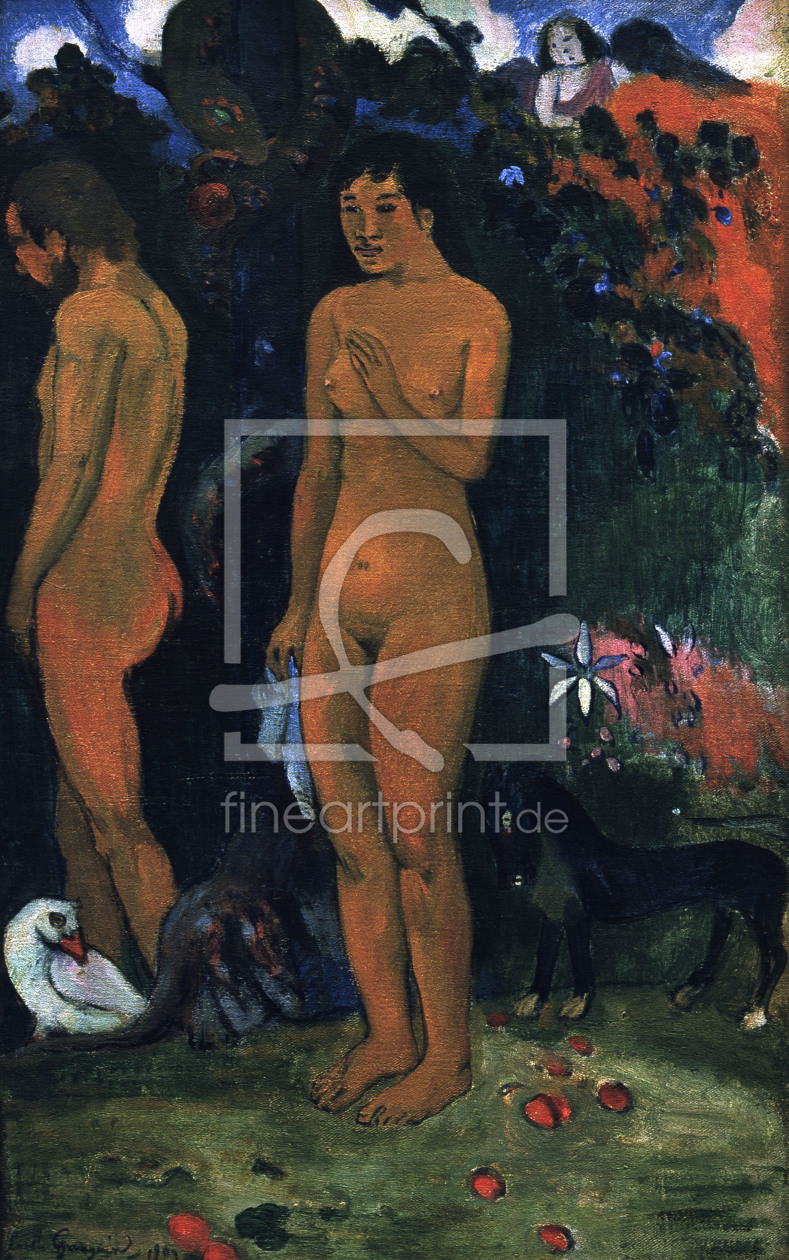 Bild-Nr.: 30000598 Gauguin / Adam and Eve / 1902 erstellt von Gauguin, Paul