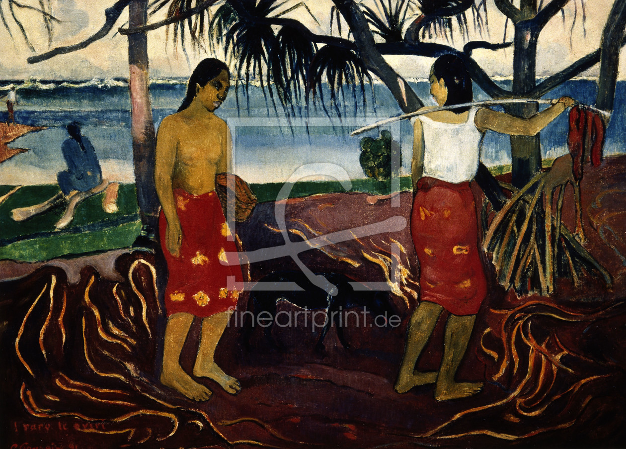 Bild-Nr.: 30000602 Paul Gauguin / I raro te oviri / 1891 erstellt von Gauguin, Paul