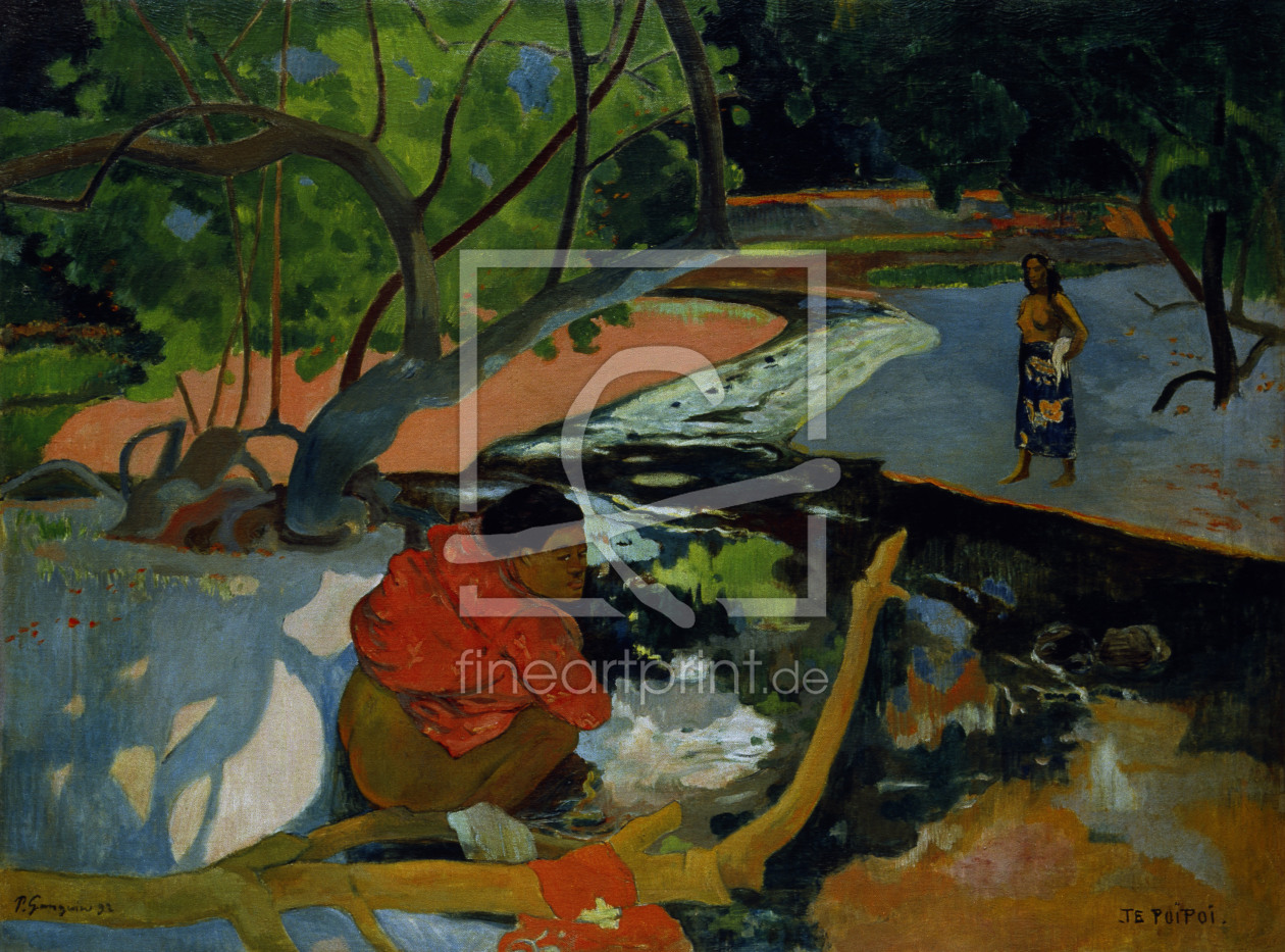 Bild-Nr.: 30000612 P.Gauguin / Te po poi (The Morning) erstellt von Gauguin, Paul