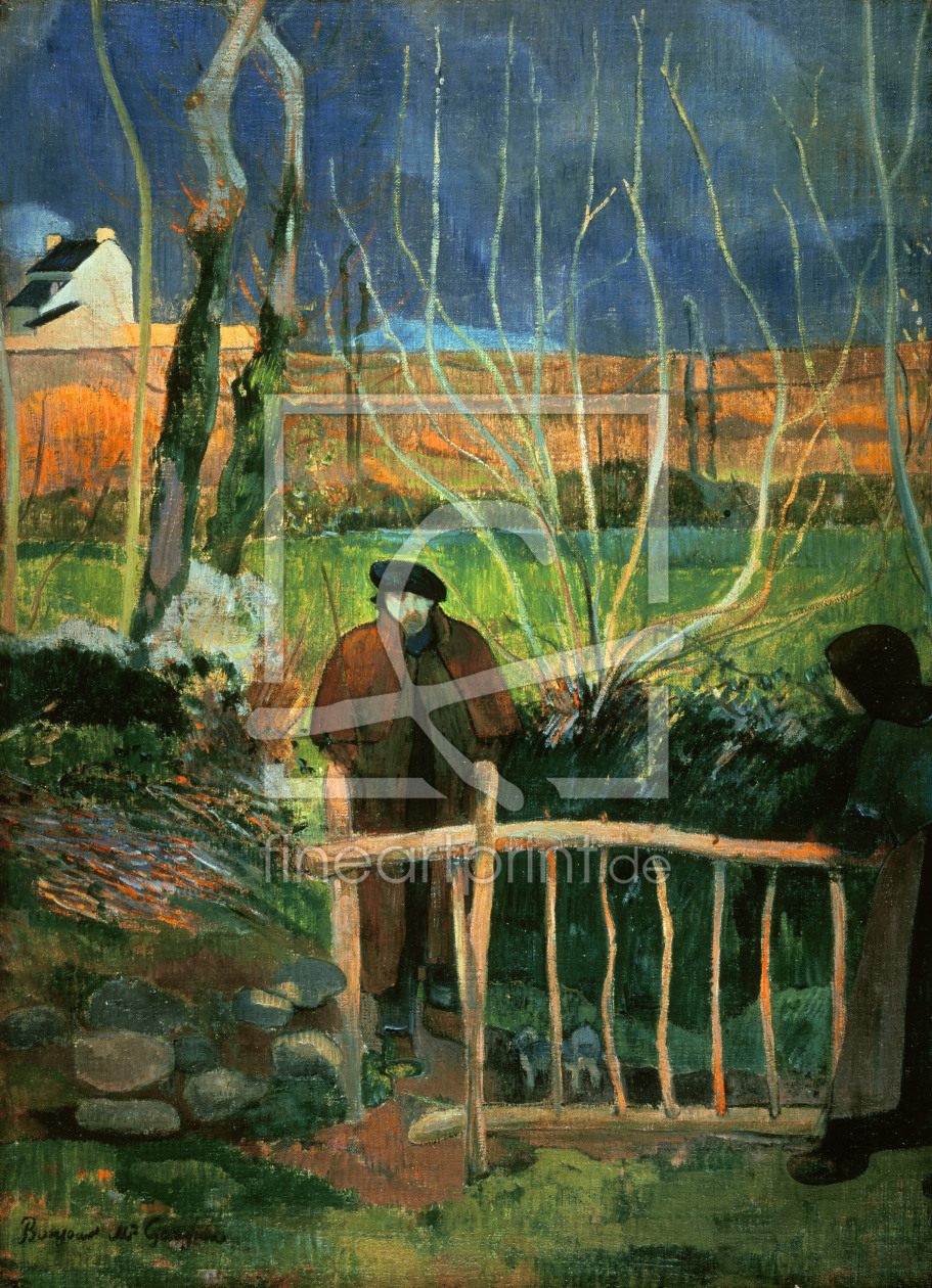 Bild-Nr.: 30000632 Gauguin, Bonjour M. Gauguin erstellt von Gauguin, Paul