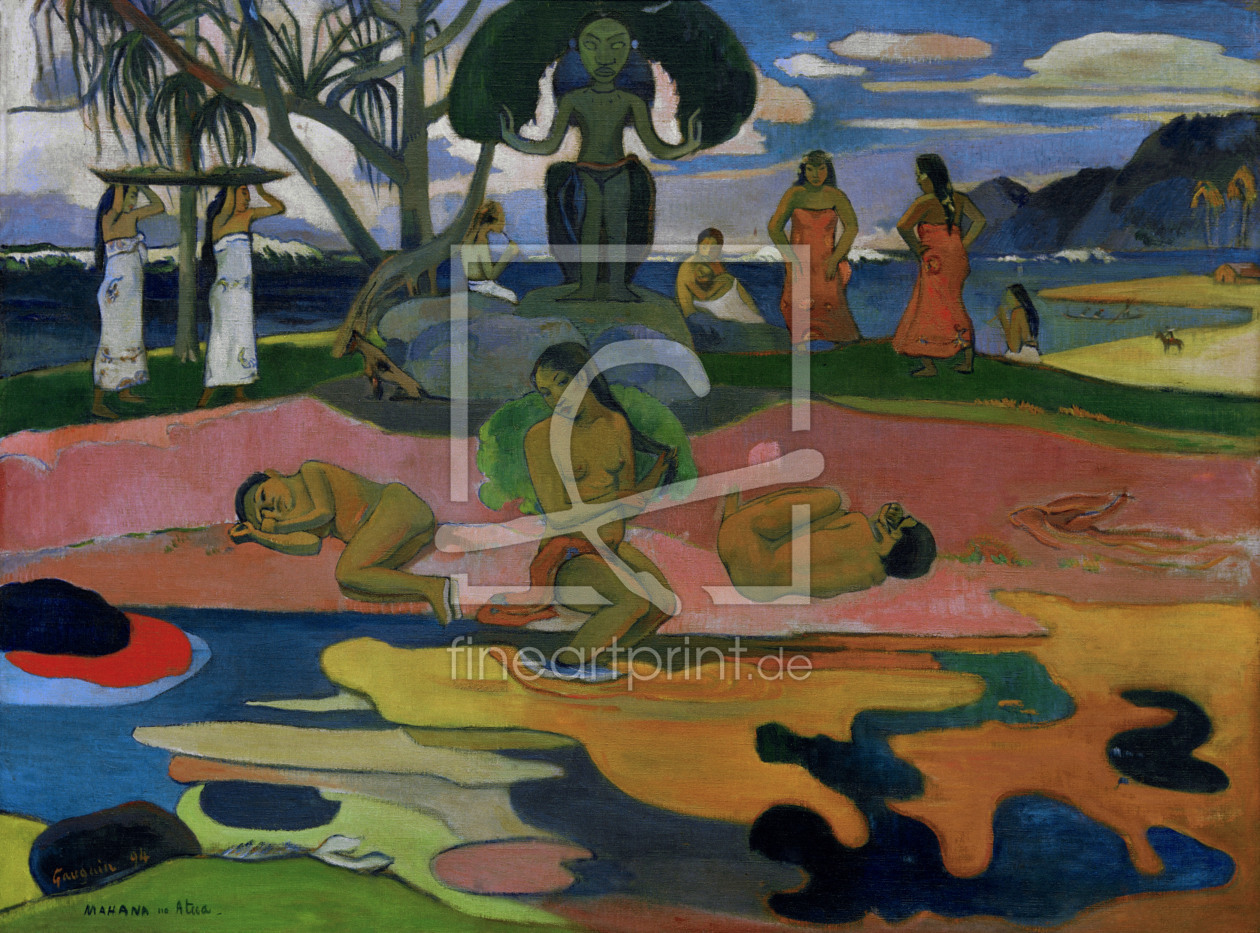 Bild-Nr.: 30000656 Gauguin, Mahana no atua erstellt von Gauguin, Paul