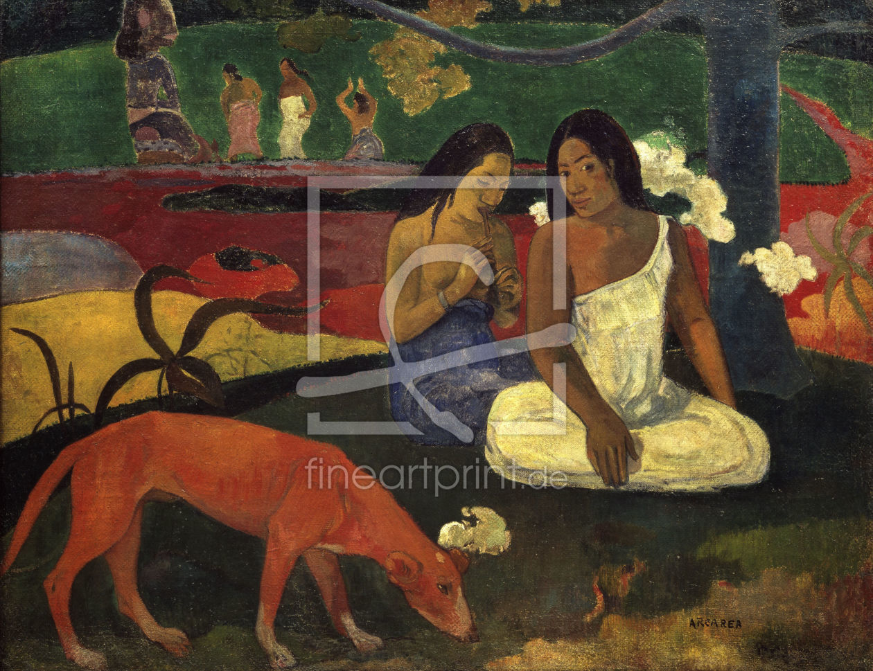 Bild-Nr.: 30000674 Paul Gauguin / Arearea / 1892 erstellt von Gauguin, Paul