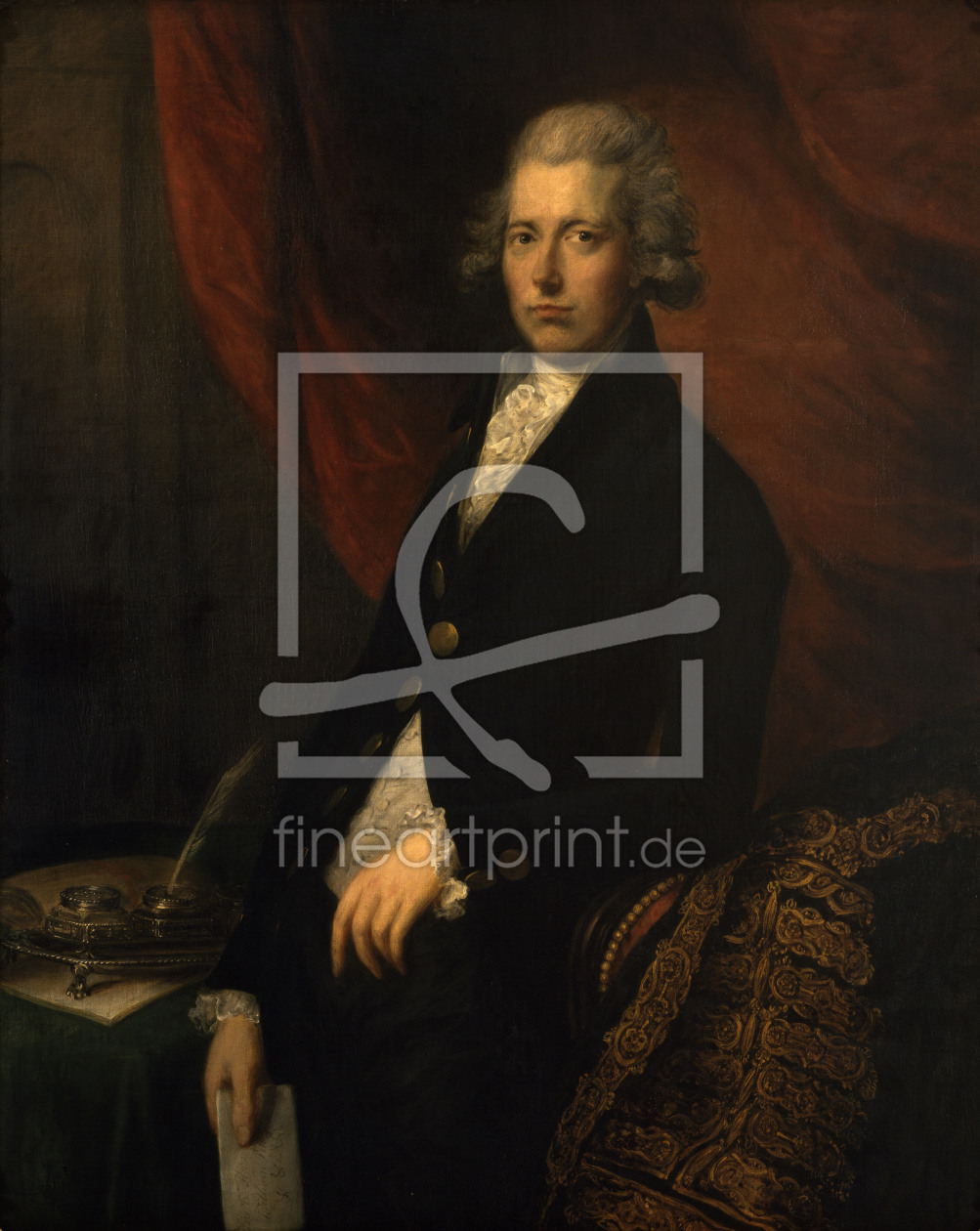 Bild-Nr.: 30000676 William Pitt t.Y./Painting/Gainsborough erstellt von Gainsborough, Thomas