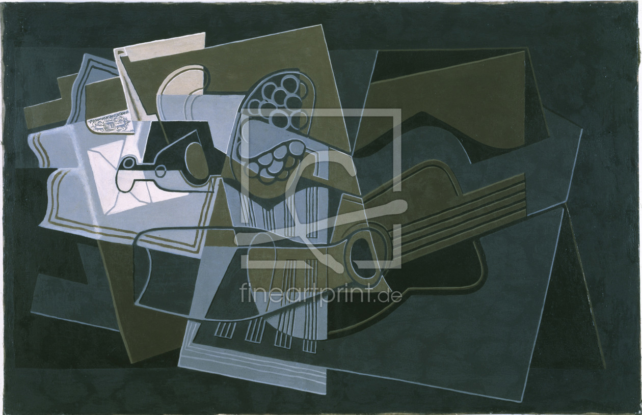 Bild-Nr.: 30000888 Juan Gris, Gitarre und Flasche/ 1921 erstellt von Gris, Juan