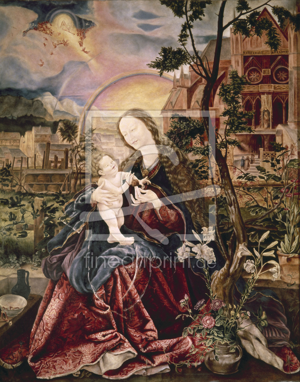 Bild-Nr.: 30000948 Stuppacher Madonna / GrÃ¼newald / c.1518 erstellt von GrÃ¼newald, Mathis Gothart